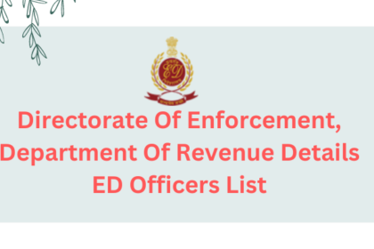 Department Of Revenue India