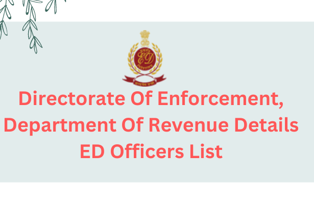 Department Of Revenue India